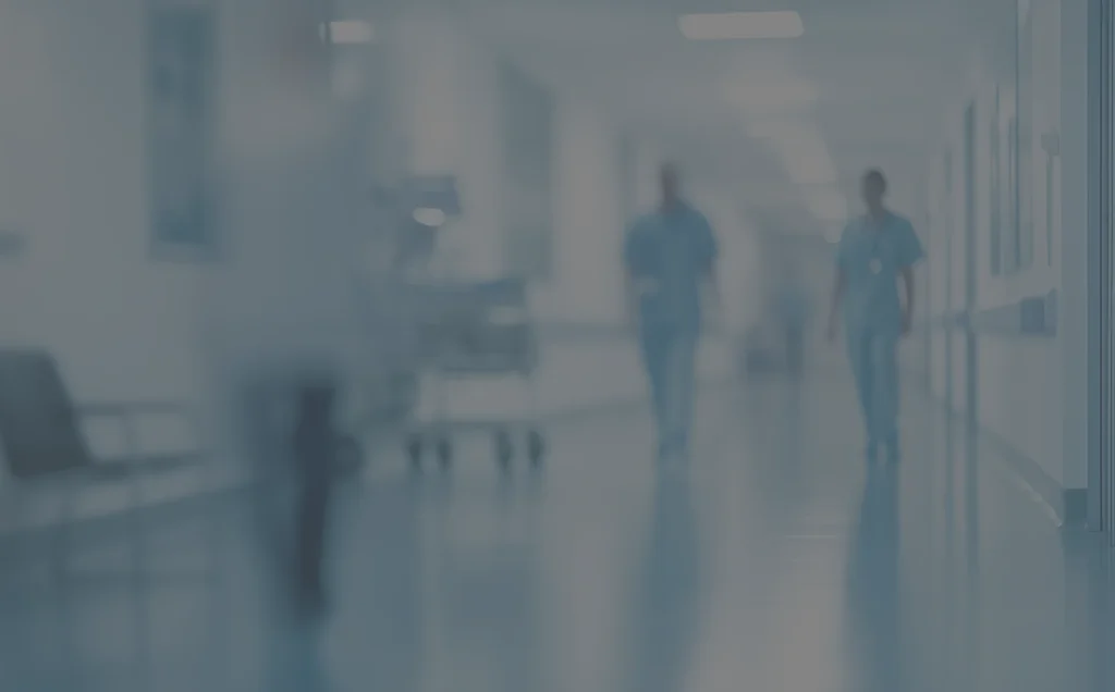 Out of focus hospital